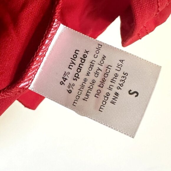NWT REVOLVE Susana Monaco Red Short Sleeve Top - Size Small - Picture 3 of 7